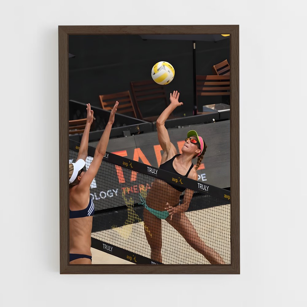 Poster Australia de national – affiche Beach-volley (vue 5)